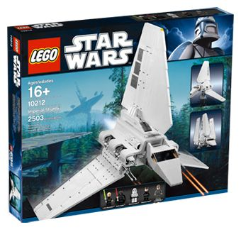 LEGO Set-Imperial Shuttle - UCS-Star Wars / Ultimate Collector Series / Star Wars Episode 4/5/6-10212-1-Creative Brick Builders